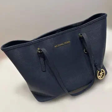 MICHAEL KORS 네이비 토트백