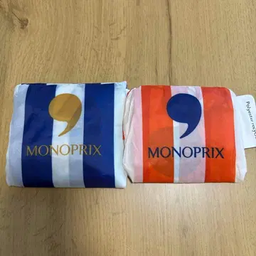 새상품 미사용 MONOPRIX 에코백 2개 세트