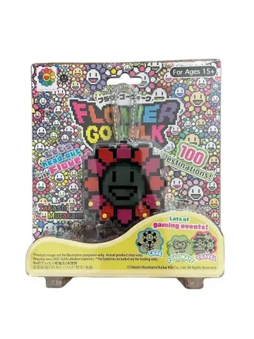 빨간색 초대 Flower Go Walk 플라워 고 워크 무라카미 다카시