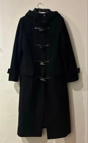 LUCA LADY LUCK LUCA 롱 기장 더플 코트 울 아우터