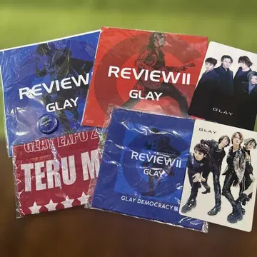 GLAY 팬 아이템 세트