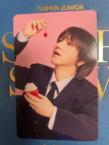 슈퍼주니어 예서 디저트 플레이트 트레이딩 카드