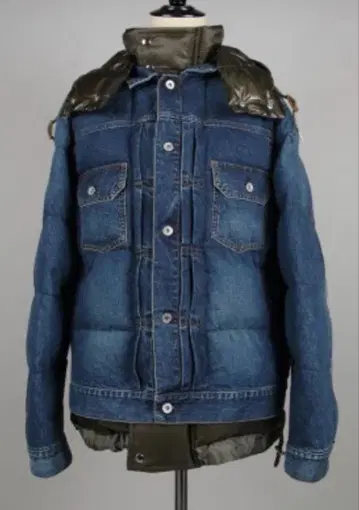 [ 정가 213840엔 ] sacai 데님 다운 자켓