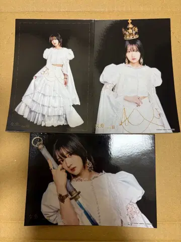 야마네 키 브로마이드 3장 세트