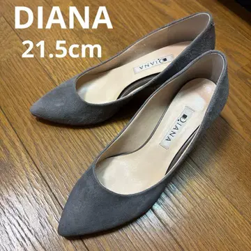 DIANA 그레이 스웨이드 스틸레토 펌프스