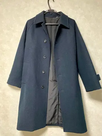 코지 멜톤 발마칸 코트 gu 남성용 s 네이비