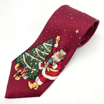 USA제 넥타이 크리스마스 트리 산타클로스 구제 의류 올 패턴 별
