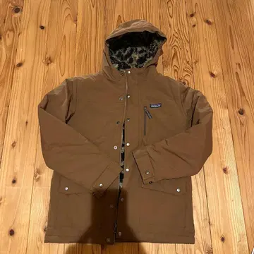 Patagonia 후드 부착 자켓 브라운