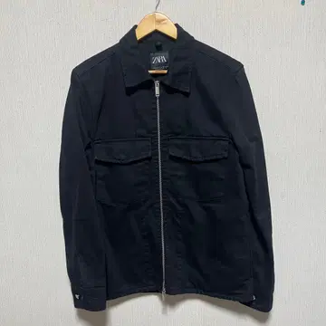 ZARA 블랙 데님 자켓 M 사이즈