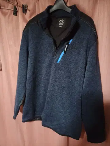 워크맨제 Find-Out 네이비 하프 지퍼 플리스 자켓 3L