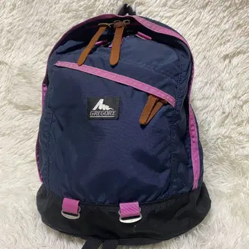 구택 vintage GREGORY 데이팩 블랙 x 핑크 백팩