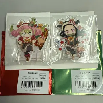 귀멸의 칼날 크리스마스 아크릴 스탠드 칸로지 미츠리 네즈코