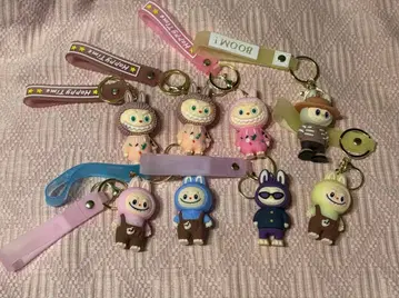 러브부 스타일 러버 키링 8종