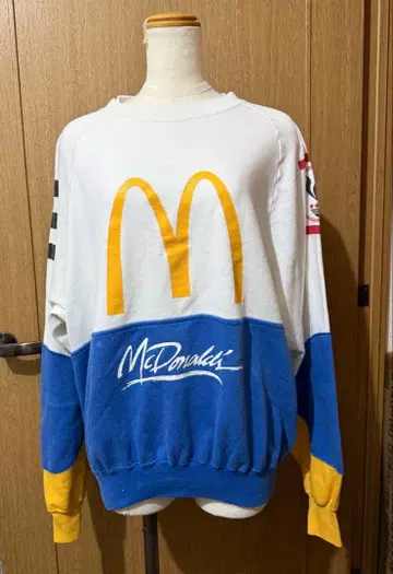 레어 빈티지 맥도날드 맨투맨