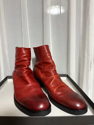 noid 노아이디 빨간색 부츠 42 일본제