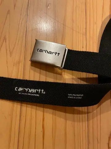 Carhartt 블랙 벨트