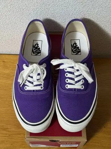 vans Anaheim authentic 44dx 27cm 퍼플