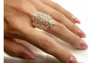 여성용 반지 시스루 디자인 반지 13호