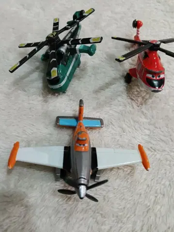 플레인 미니카 3종 세트