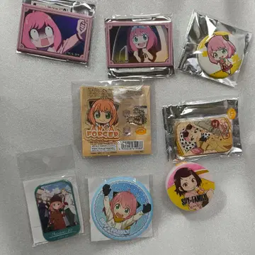 SPY x FAMILY 스파이 패밀리 아냐 캔뱃지 세트 애니메이션