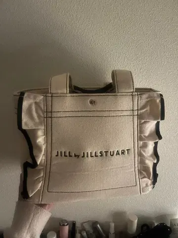 미사용 새상품 JILL by JILLSTUART 아이보리 핸드백