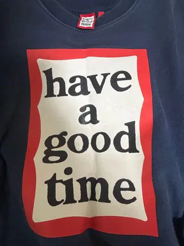 have a good time 트레이닝복 네이비