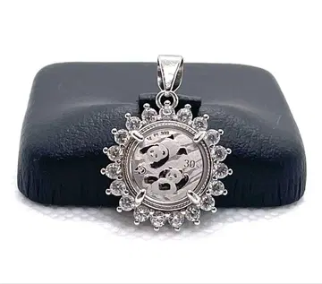 순 플라티나 팬더 코인 1g 펜던트 탑 보증서 포함