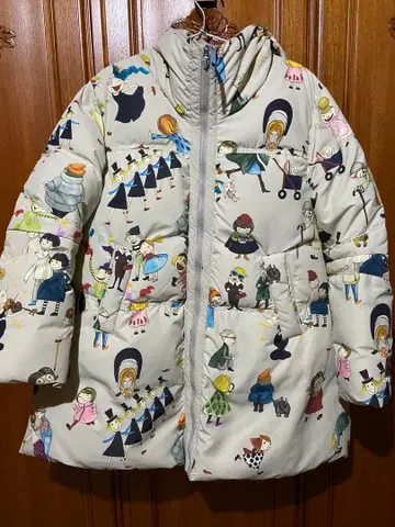 새상품급 알베로베로 다운 자켓 리버서블