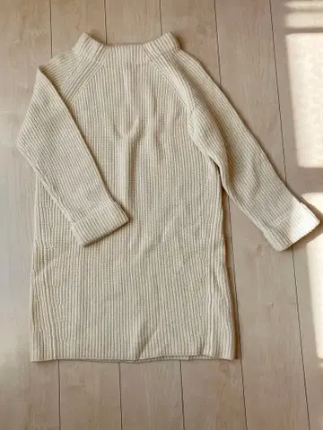 SLOBE IENA 니트 원피스 화이트