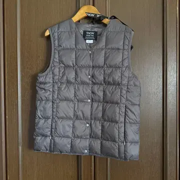 새상품급 TAION 이너 다운 베스트 L 그레이