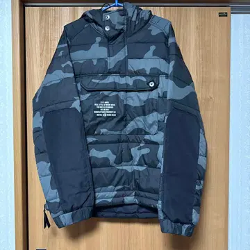 BURTLE 바틀 아노락 후드티 방한복 카모플라쥬