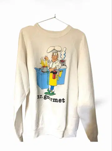 mr.gourmet 캐릭터 맨투맨 XXL