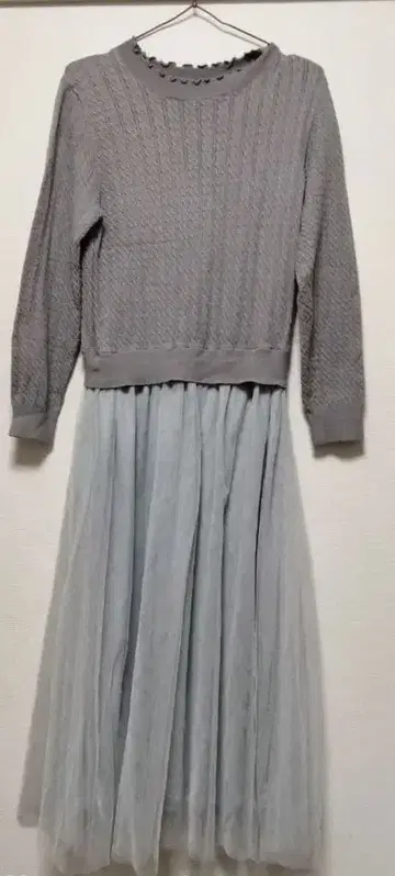 axes femmeM 케이블 니트 x 샤샤 스커트 셋업/원피스