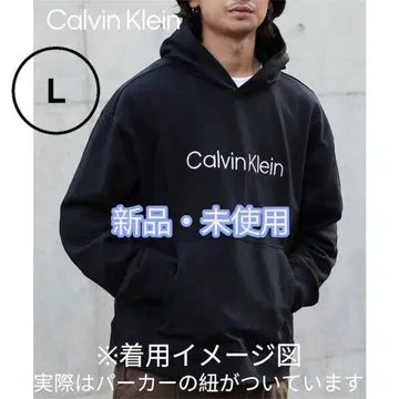 [ 새상품 미사용 ] Calvin Klein 블랙 후드티 L