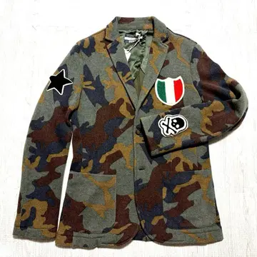 HYDROGEN 하이드로겐 L 사이즈 카모 패턴 자켓 카모플라주