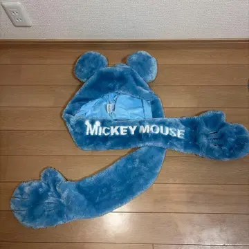 미키마우스 귀 달린 플리스 모자