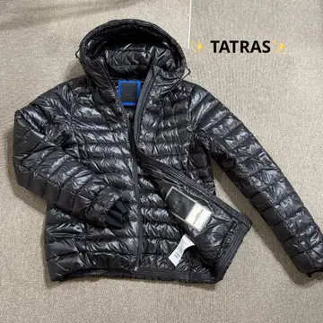 컨디션 최상 TATRAS 타트라스 다운 자켓 블랙 L