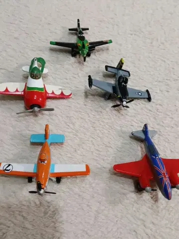 플레인즈 미니카 5대 세트 프로펠러 포함