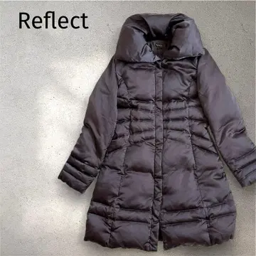 리플렉트 다운 코트 볼륨 컬러 브라운 계열 9호