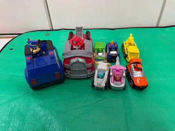 퍼피 구조대 다이캐스트 차량 묶음 판매