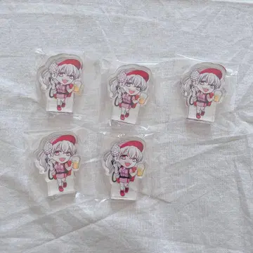 휴먼버그 대학 카즈키 시온 아마기 전쟁 카페 아크릴 블록