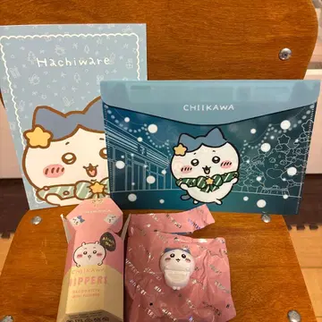 치이카와 히퍼스 하치와레 & 세븐 콜라보 노트 파일 [ 3점SET ]