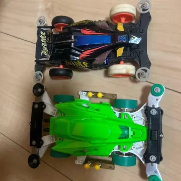 미니 사륜구동 파랑과 그린 세트