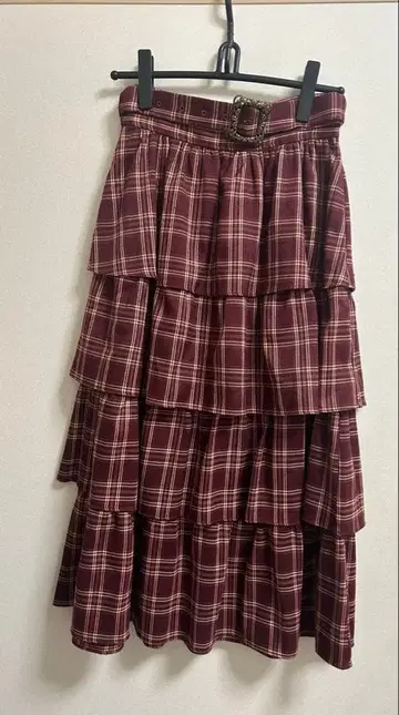 axes femme 스커트 체크 무늬