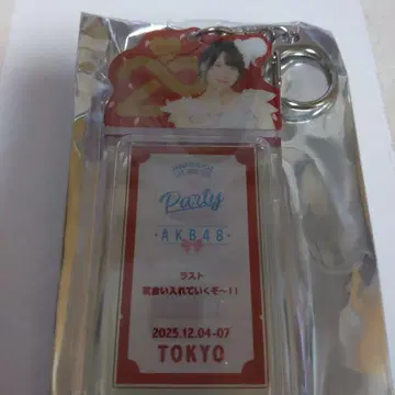 사카카와 히카 AKB48 SPECIAL 복권 티켓 홀더풍 일본 무도관