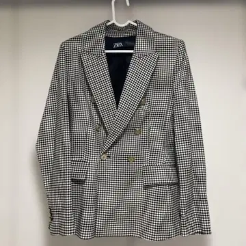 [새상품급] ZARA 자라 더블 브레스드 테일러드 자켓