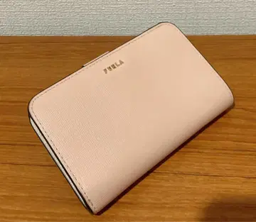 FURLA 이단 접이식 지갑 핑크