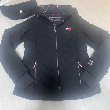 TOMMY HILFIGER 블랙 다운 자켓 S