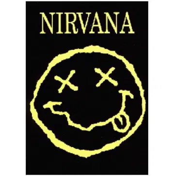 영국 수입 포스터 너바나 NIRVANA 593X845mm