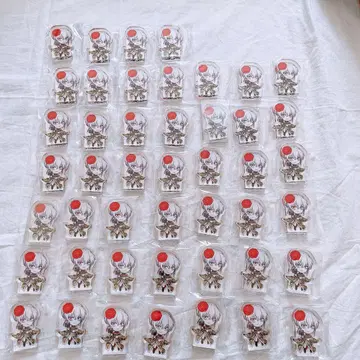 휴먼버그 대학 카즈키 시온 깃털왕 전쟁 아크릴 블록 꽃의 아마바조